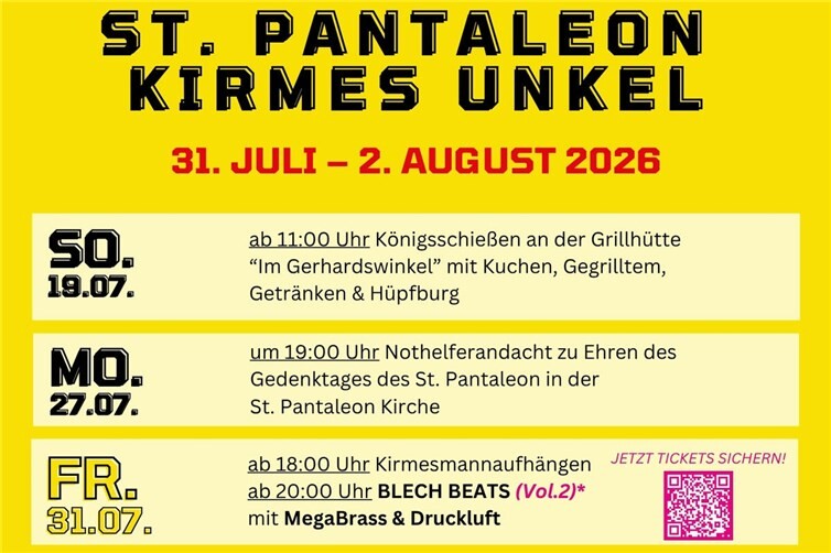 Kirmesprogramm 2026