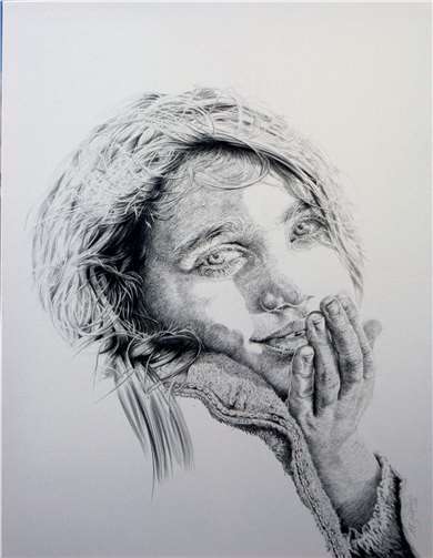 Kiss, Zeichnung von Ali Zülfikar.