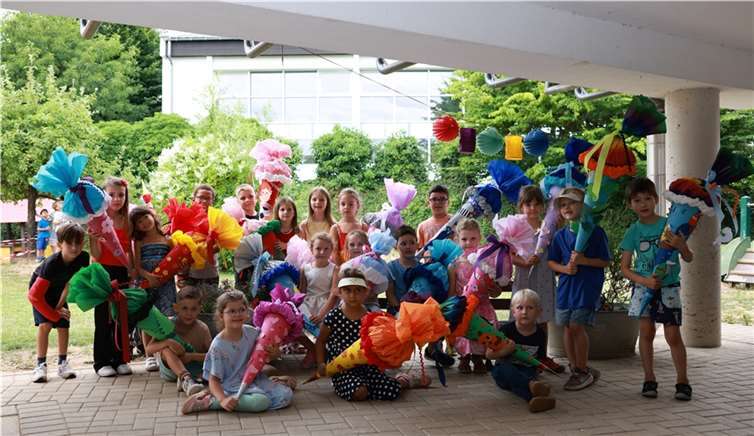 Kita Arche Noah verabschiedet ihre „Wackelzähne“.  Foto: Tom Kündgen