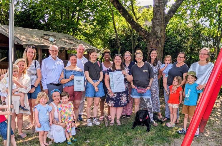 Kita Unkel erhält Naturpark-Zertifikat. Foto: privat