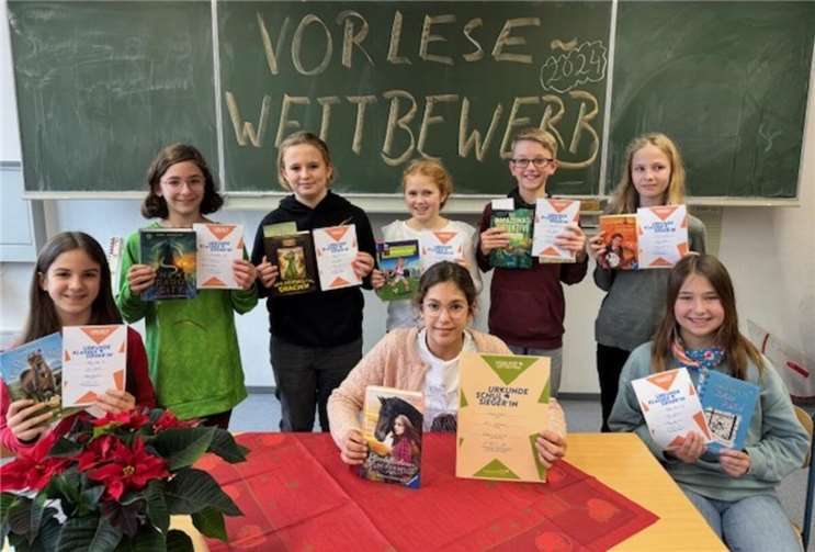 Klara, Marie, Lukas, Mia, Sarah, Nico, Johanna und Paula. Foto: Martin Back