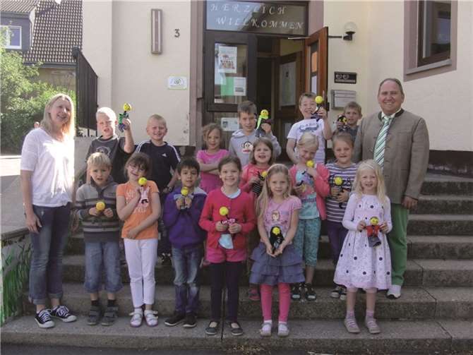 „Klaro“ zeigt den Kindern, wie viel Spaß es macht, gesund und fit zu leben. privat