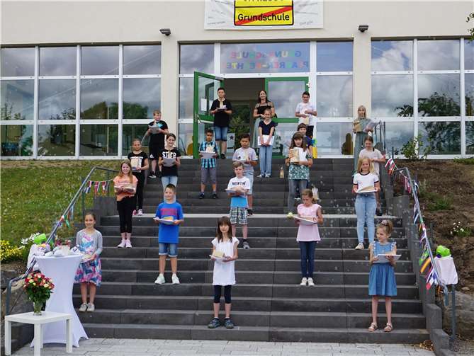 Klasse 4d mit Frau Reinhard.