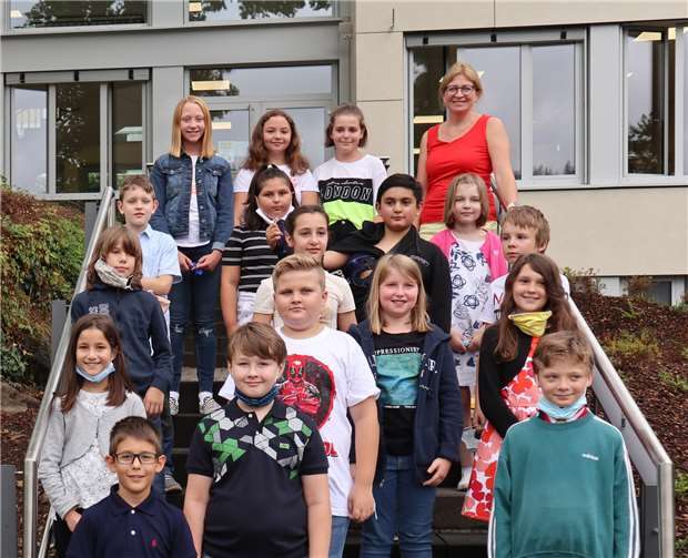 Klasse 5a. Fotos: Realschule plus Cochem