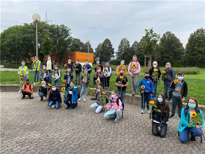 Klasse 5a.Fotos: privat