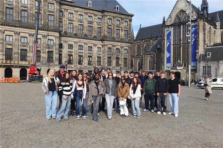 Klasse 9c in Amsterdam