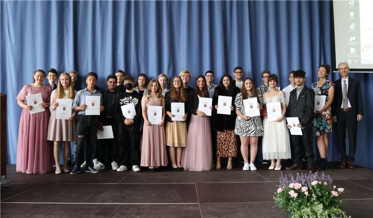 Klasse 9c.Fotos: Realschule Cochem