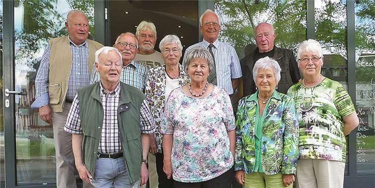Klassentreffen des Jahrgangs 1934/1935 nach 35 Jahren. STEIN