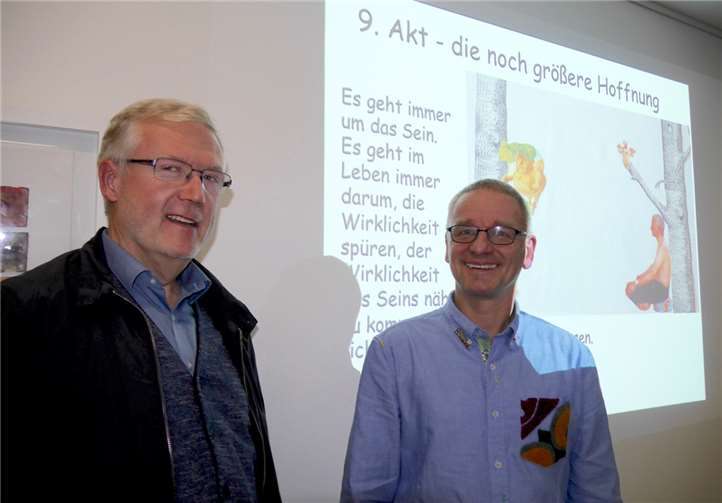 Klaus Aurnhammer stellte neun Ausprägungen der Hoffnung vor. privat