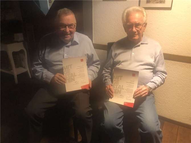 Klaus-Dieter Schröder und Rolf Hölzle.  Foto: privat
