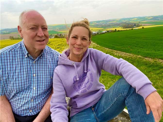Klaus Meurer, Fraktionsvorsitzender der Kreistagsfraktion und Natascha Lentes, Kreistagsmitglied und Beigeordnete Stadt Mayen. Foto: Pressestelle Kreistagsfraktion