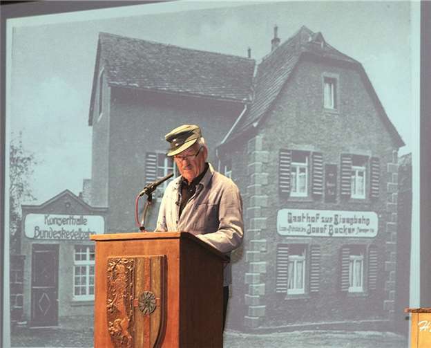 Klaus Montermann wusste viel Interessantes aus der Lokalhistorie zu berichten.