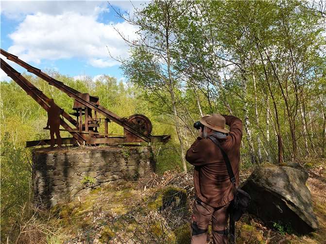 Klaus-Peter Kappest beim Fotografieren.Foto: privat