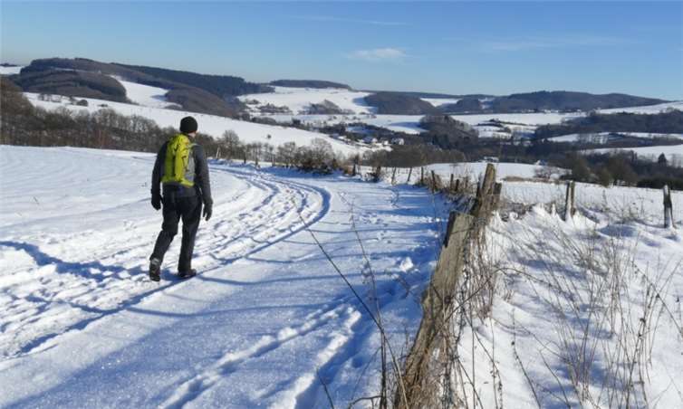 Klaus Strack umrundete den Rhein-Sieg-Kreis zu Fuß.Foto: privat