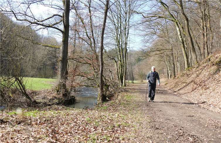 Klaus Strack … unterwegs im Naafbachtal. Quelle: Klaus Strack