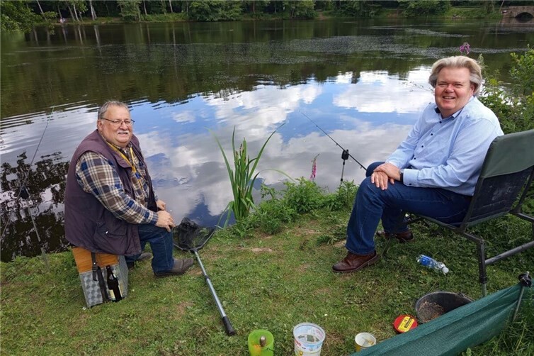Klaus Voussem genießt die Ruhe