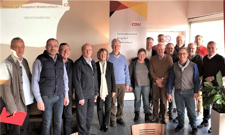 Klausur des CDU-GV Rengsdorf-Waldbreitbach im Clubhouse Rengsdorf.Fotos: privat