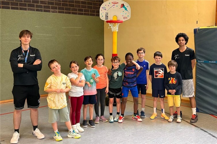 Klein und fein-Gruppenbild ist Pflicht in jeder Freizeit.