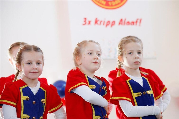 Kleine Helden des Karnevals.