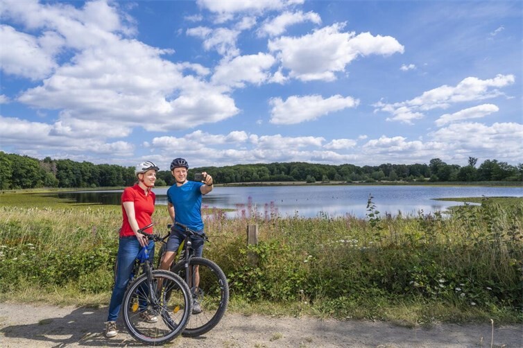 Kleine Pause am Rodder Maar