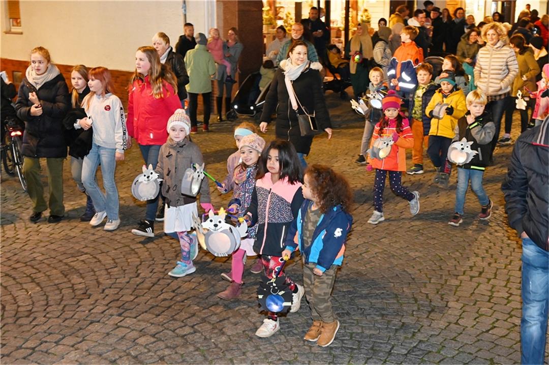 Sankt Martin war hoch zu Ross unterwegs