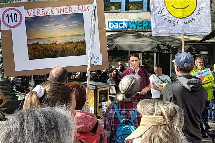 Klimademo in Koblenz 