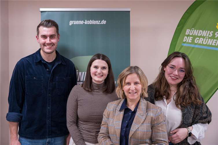 Grüne diskutierten über Klimaschutz Klimaschutzministerin Katrin Eder war zu Gast. Foto: Bastian Spurzem
