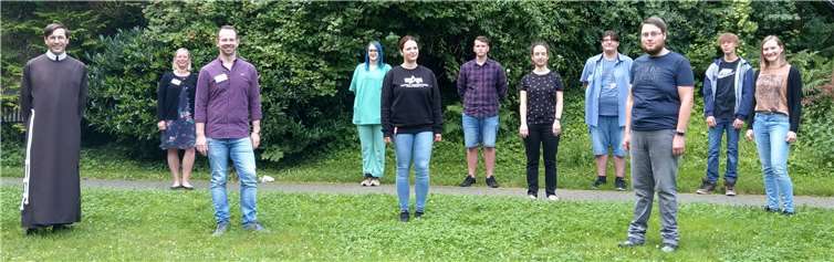 Kloster Ebernach begrüßt seine neuen Auszubildenden, Praktikanten und FSJtler. Foto: privat