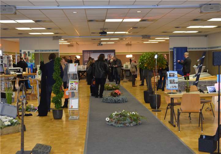 Klosterbetriebe und weitere Aussteller boten auf der Fachmesse ihre Produkte an.