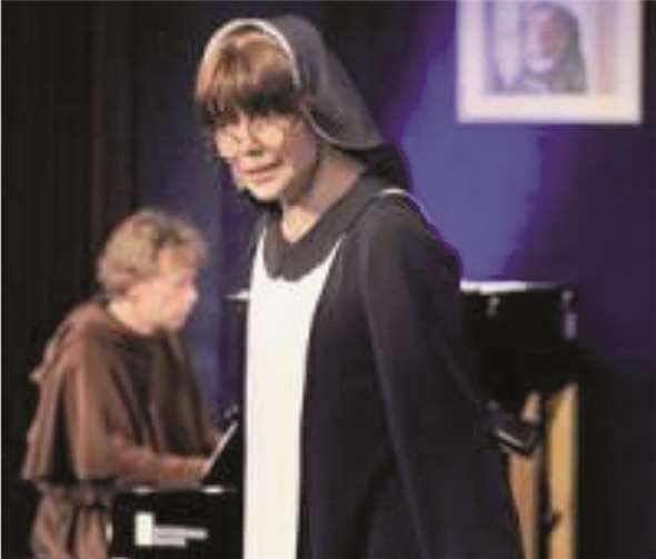 Klosterschwester Marie Claire kehrt in ihr Mutterkloster zurück.  Privat