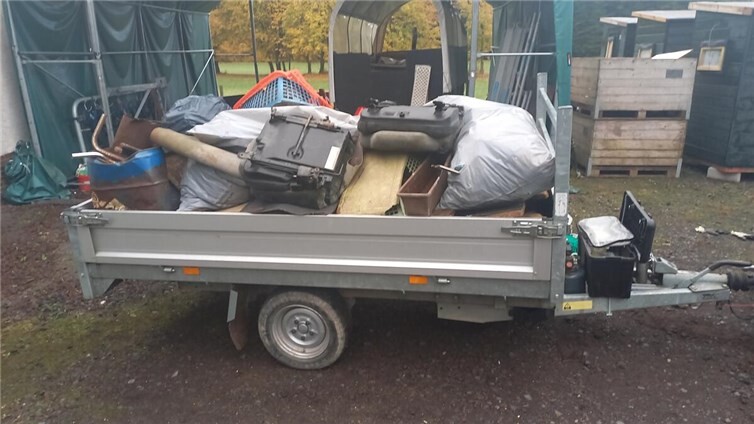 Knapp 1.5 Tonnen unterschiedlichster Abfall wurde gesammelt.