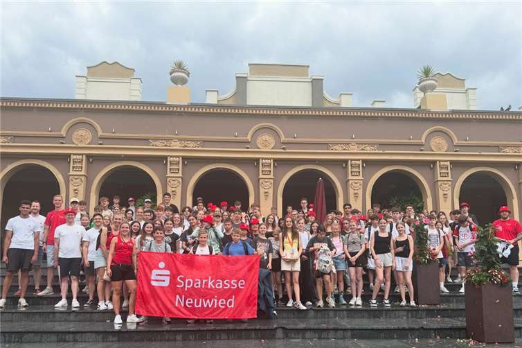 Knapp 180 Jugendliche freuten sich auf einen aufregenden Tag voller Action, Abenteuer und guter Laune.Foto: Luisa Erkan