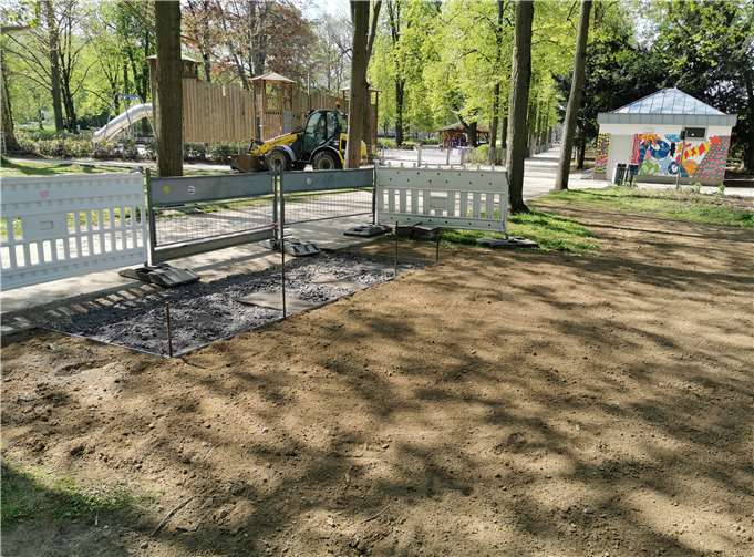 Knapp zwei Jahre vor der Eröffnung der Veranstaltung wurde mit den Maßnahmen zur Erstellung von Musterflächen begonnen.Foto: Landesgartenschau gGmbH