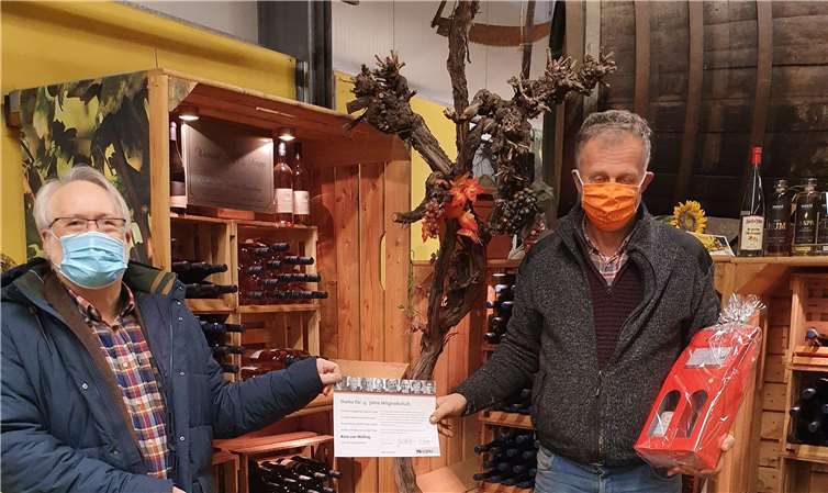 Knut von Wülfing geehrt für 15 Jahre aktive Mitgliedschaft in der CDU Unkel. Foto: privat