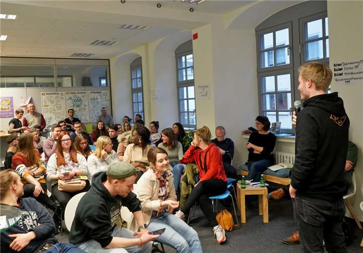 „Koblenz Spricht“ am 2. Februar 2020 im ISSOlab. Foto: Koblenz spricht