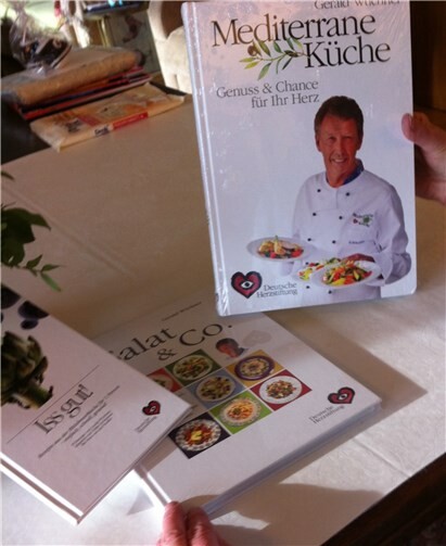 Kochbücher verschiedener Art für gesunde Ernährung.privat