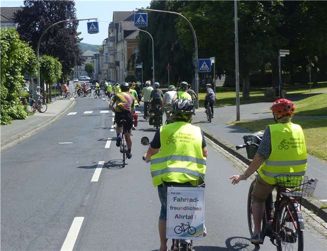 Kölner Str. in Sinzig. Foto: Initiative Fahrradfreundliches Ahrtal
