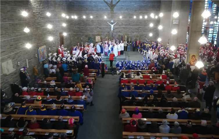 Kölsche Mess in der Kirche St. Martin in Selhof.privat