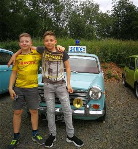 König Ben und seine tierischen Freunde“ von Alex und Flo (12 und 10 J.) aus Niederbreitbach. Foto: privat