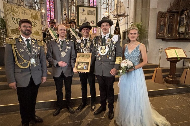 König Thorsten Esser, Scheibenkönig Sebastian Ronken, Diözesanmajestäten