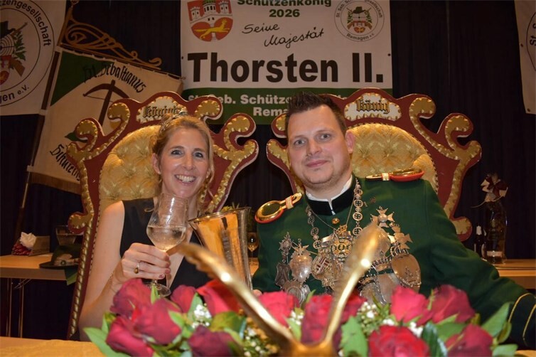 König Thorsten II. und Königin May-Britt
