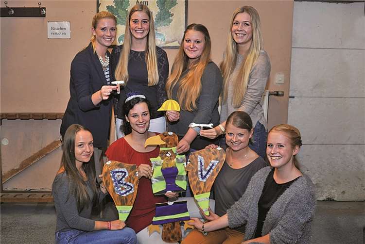 Königin der Mädels Ricarda Pauly von den Blue Velvets RÜ