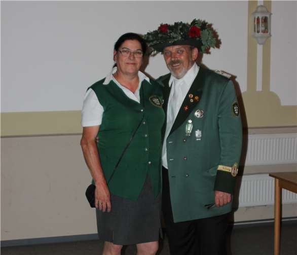 Königspaar Hermann und Thea Esseling.