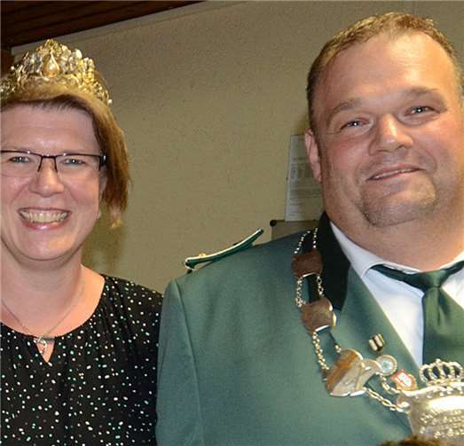 Königspaar Martina Partsch und Jörg Dietrich,Foto: Roger F. Theisen