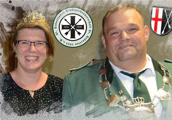 Königspaar Martina Partsch und Jörg Dietrich.Foto: Roger F. Theisen