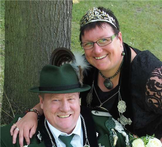 Königspaar Rita und Frank Gorzelanczyk.privat