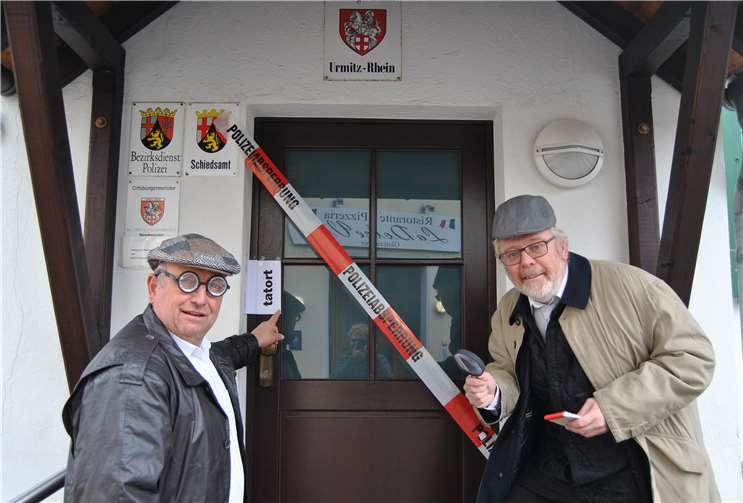 Können die örtlichen Kommissare Willi und Klaus den brisanten Kriminalfall lösen?privat