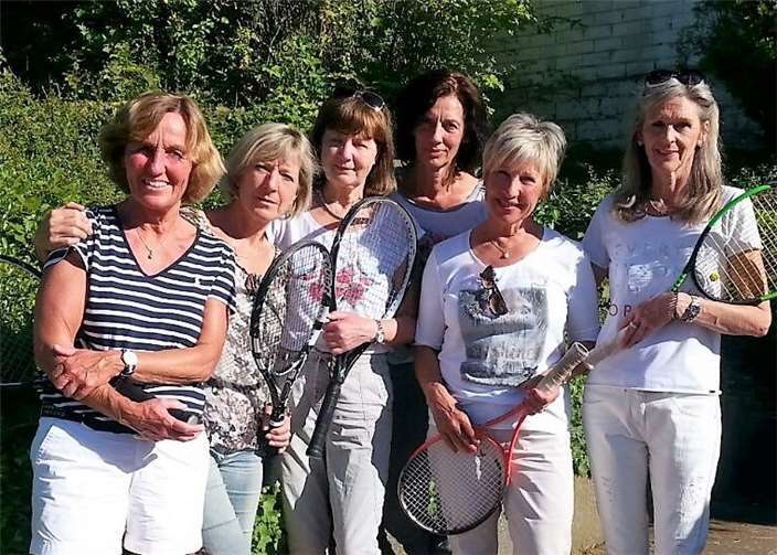 Können und Glück: Die siegreichen Tk-Damen. Privat