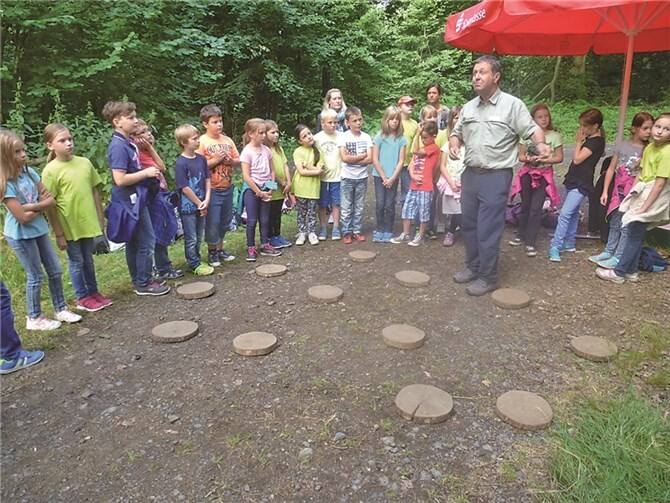 Stolzer dritter Platz beim Waldquiz