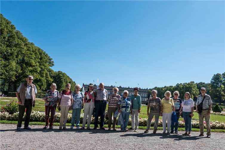 Kolpingsenioren auf Herrenchiemsee.  Foto: privat